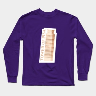 Italy Pisa tower Long Sleeve T-Shirt